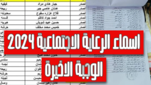 الاستعلام عن أسماء المقبولين في الرعاية الاجتماعية في العراق