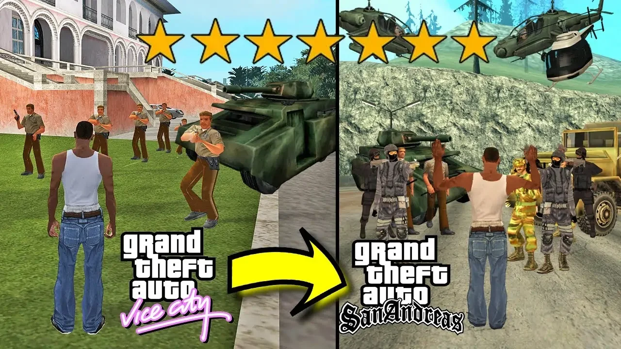 “MISSIONS  GTA 5“ تخطي أقوى مستويات اللعبة وتنفيــذ المهمات بتحديث مثيـــر GTA San Andreas .. مــزايــا سحرية جــربهـــا قبل الجميـــع