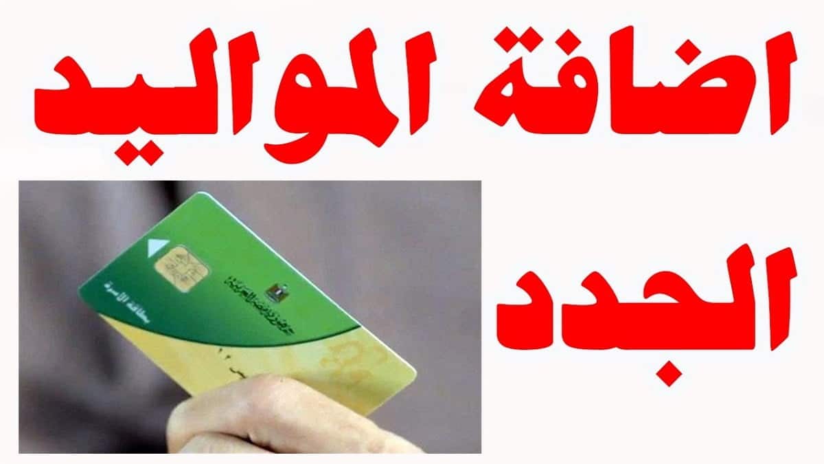 بشرى سارة للأسر المصرية.. الفئات التي يحق لها إضافة مواليد جدد على بطاقات التموين وخطوات اضافة المواليد