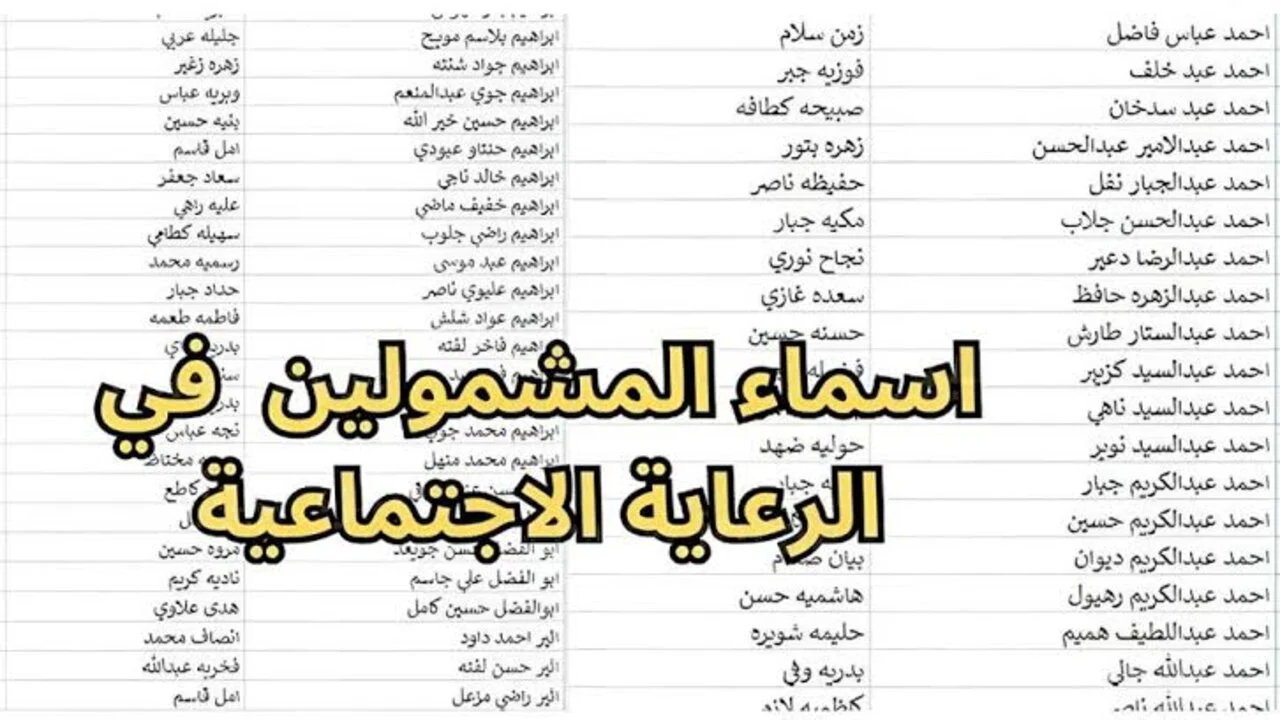 “استعلم هسه عبر مظلتي” خطوات الاستعلام عن اسماء المشمولين بالرعاية الاجتماعية الوجبة الأخيرة 2024 في عموم المحافظات