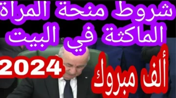 منحة المرأة الماكثة في البيت 2024 anem.dz الوكالة الوطنية للتشغيل