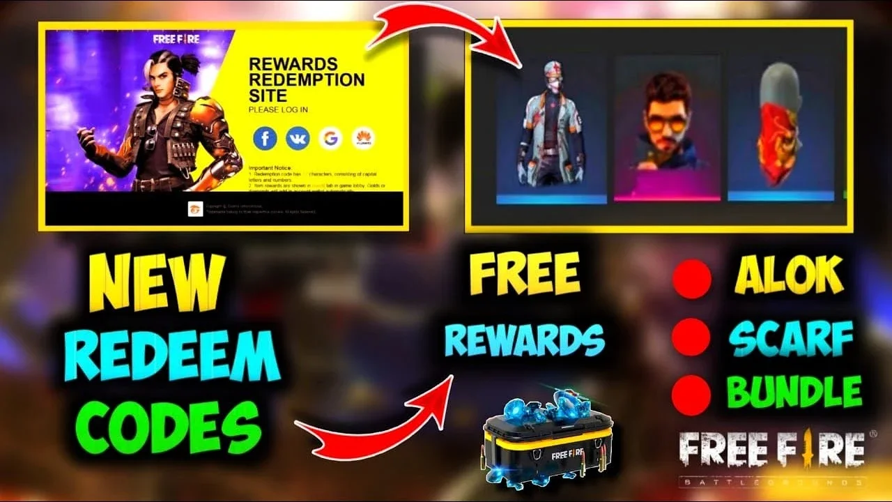 “Free Fire codes“ شحن أكواد فري فاير 2025 بطريقة مضمونة بالــID في ثواني واستبدال الأكــواد