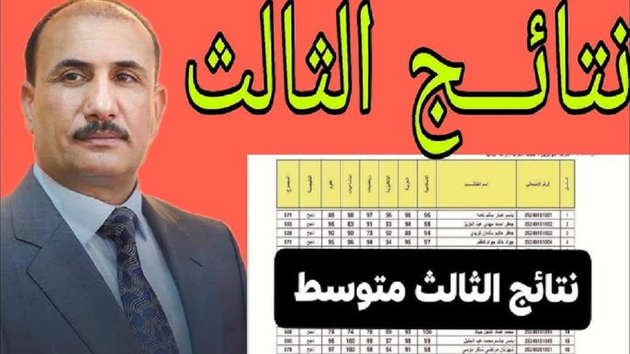 من هنا ” نتائجنا “|.. بضغطة واحدة فقط ” استظهار نتائج الثالث متوسط برقم المقعد 2025 “بغداد الكرخ الرصافة البصرة صلاح الدين”