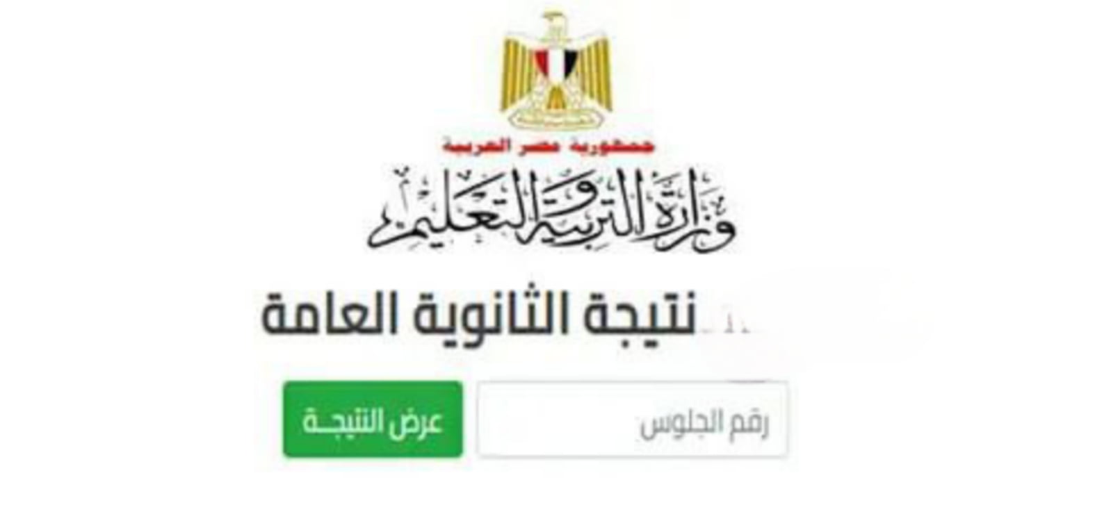 طريقة الإستعلام عن نتيجة الثانوية العامة 2025 على موقع وزارة التعليم الرسمي